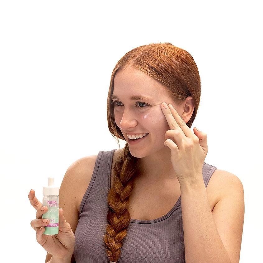 HELLO SUNDAY Сыворотка для лица SPF 50 The Mineral One Lightweight Serum – фото 7