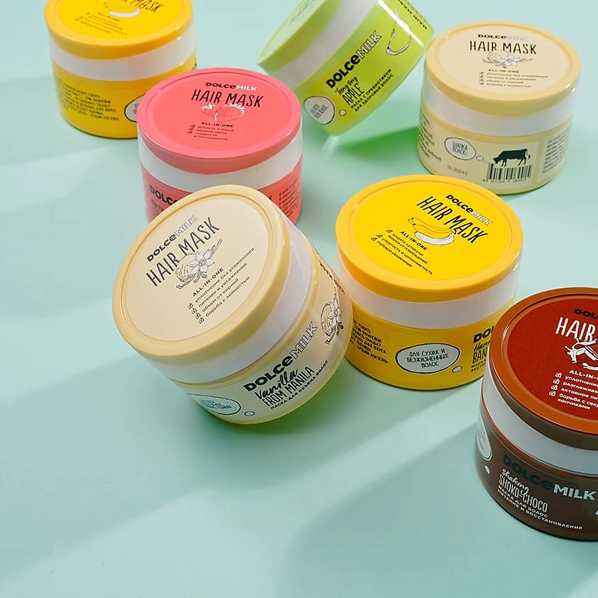 DOLCE MILK Маска для волос экстремальное увлажнение «Ханна Банана» – фото 2