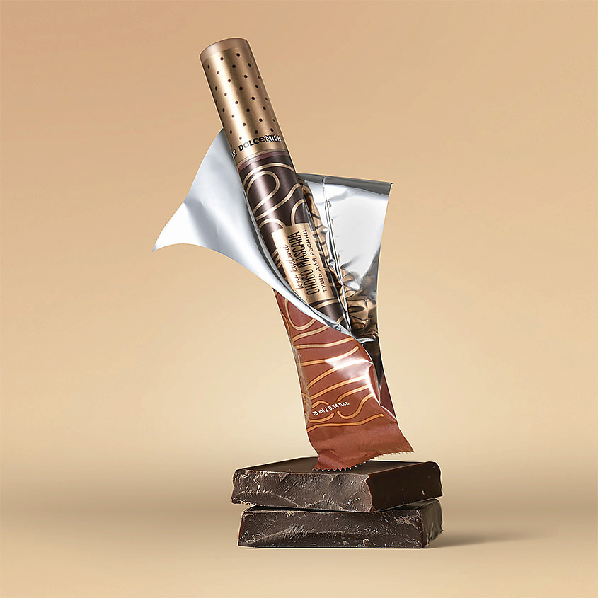 DOLCE MILK Тушь для ресниц с ароматом шоколада объем и удлинение Choco Mascara – фото 3