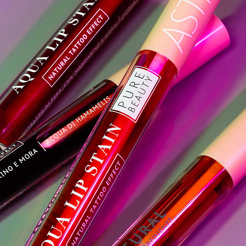 ASTRA Тинт для губ Pure Beauty Aqua Lip Stain – фото 4