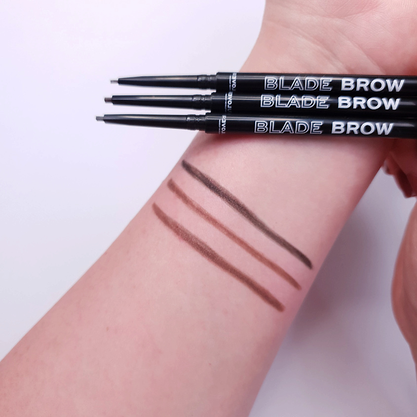 RELOVE REVOLUTION Карандаш автоматический для бровей со щеточкой Blade Brow Pencil – фото 4