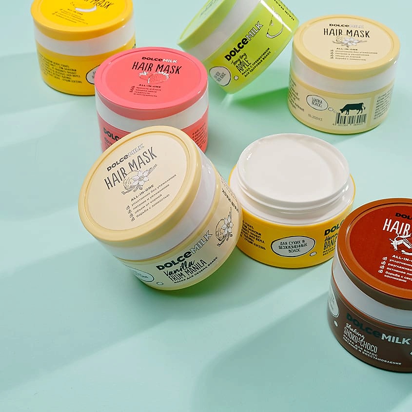 DOLCE MILK Маска для окрашенных волос «Мисс "Клубничный компромисс"» – фото 2