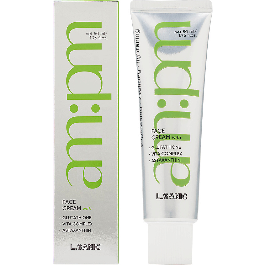 LSANIC Выравнивающий крем для лица с витаминами и антиоксидантами Am:Pm Face Cream – фото 3