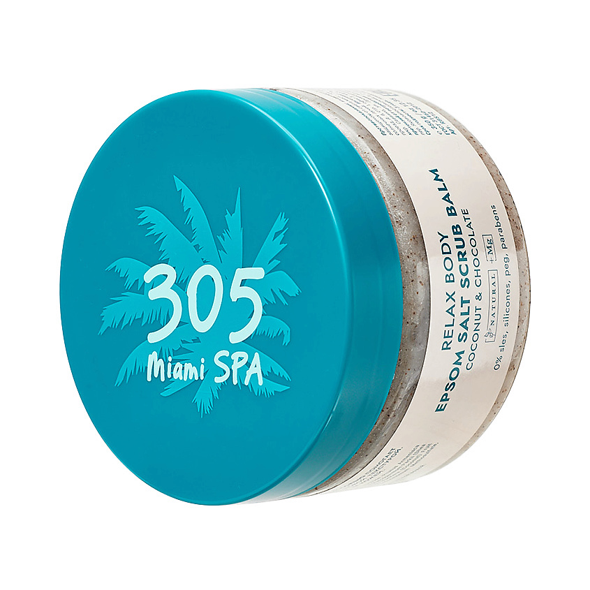 305 MIAMI SPA Сахарно-солевой бальзам-скраб для тела с магниевой солью Relax Body – фото 3