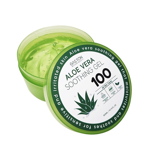 GASTON Гель для тела успокаивающий с алоэ вера Aloe Vera Soothing Gel 300
