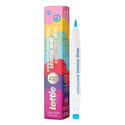 Двойная стойкая подводка для глаз Stamp Liner