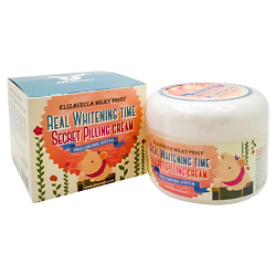Крем увлажняющий Real Whitening Time Secret Pilling Cream