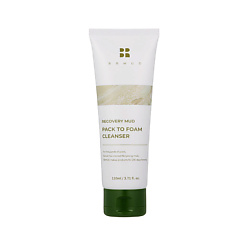 Средство для лица очищающее восстанавливающее Recovery Mud Pack To Foam Cleanser