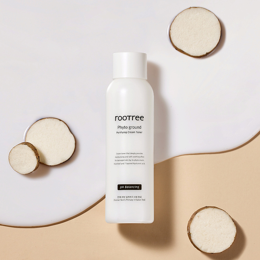 ROOTREE Тонер для лица очищающий Purifying Cream Toner – фото 2