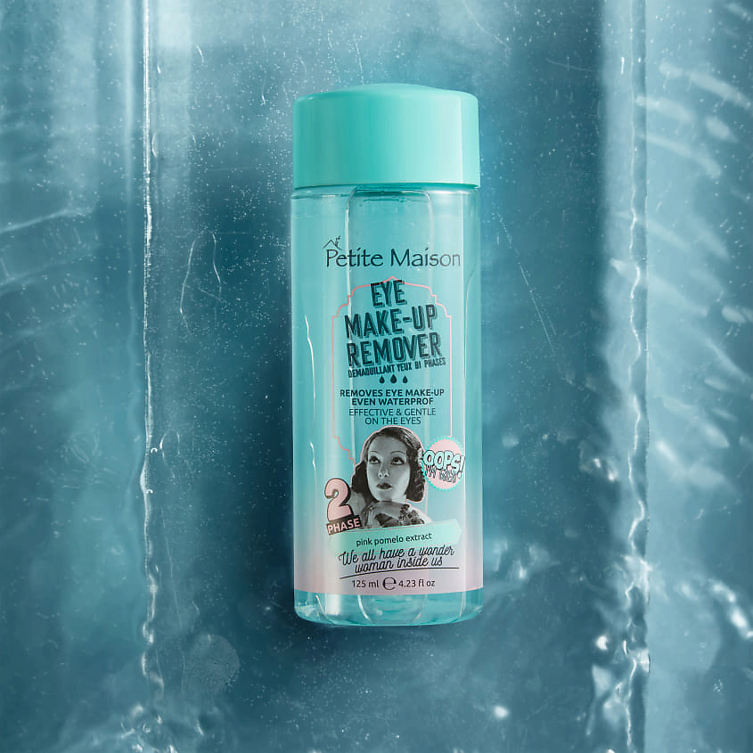 PETITE MAISON Двухфазное средство для снятия макияжа с глаз EYE MAKE UP REMOVER – фото 4