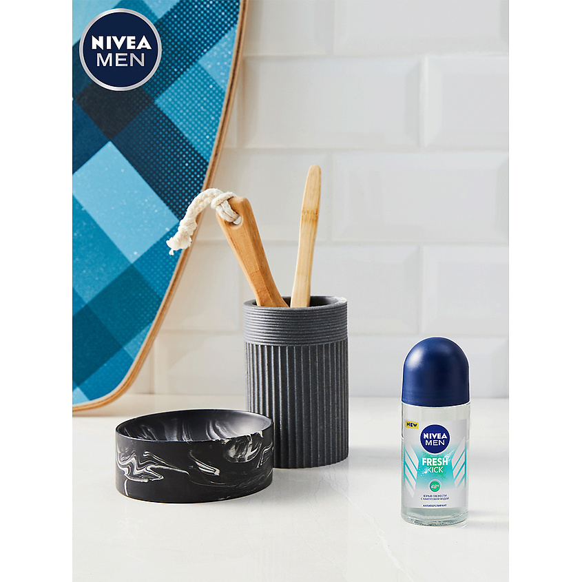 NIVEA MEN Антиперспирант шариковый "FRESH KICK" – фото 8