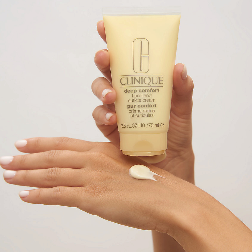 CLINIQUE Крем для рук и кутикулы Deep Comfort Hand and Cuticle Cream – фото 2