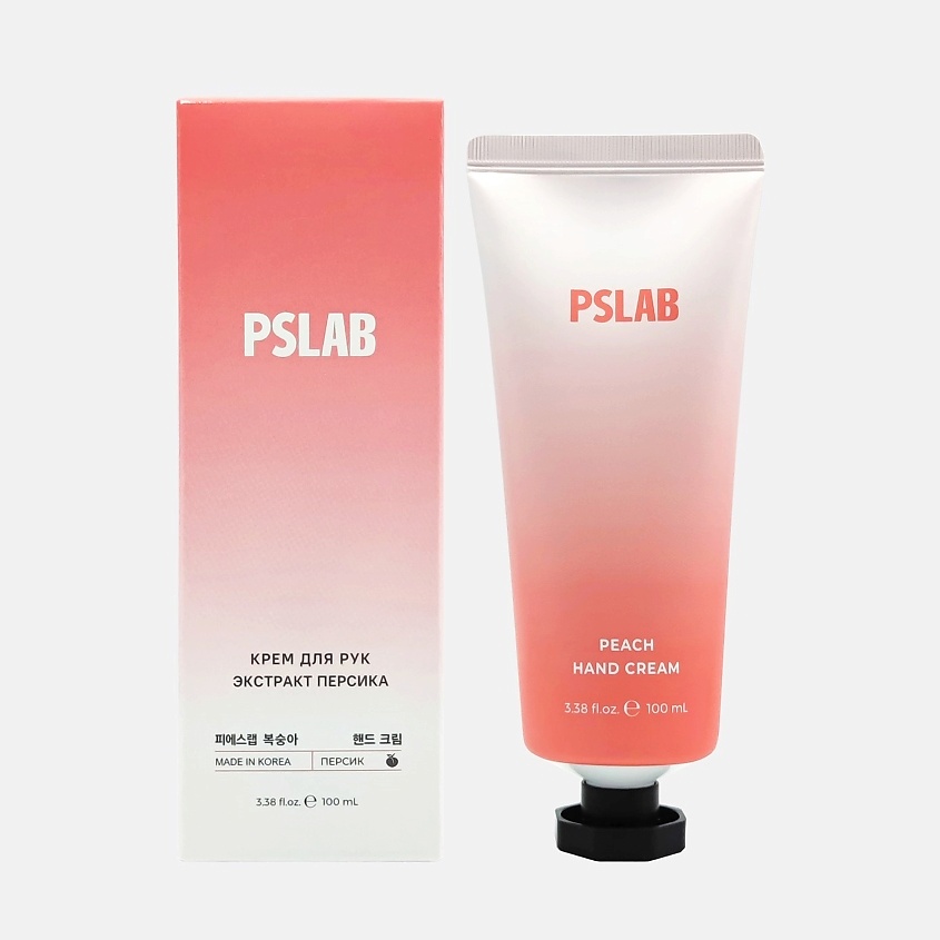 PS.LAB Крем для рук увлажняющий с экстрактом персика Peach Hand Cream – фото 2