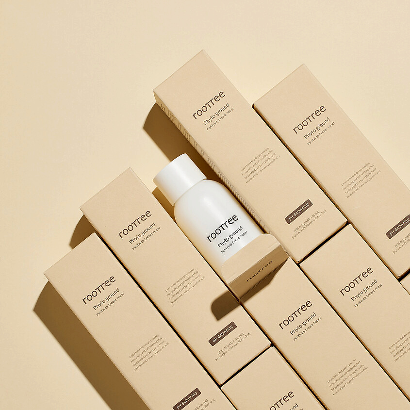 ROOTREE Тонер для лица очищающий Purifying Cream Toner – фото 3