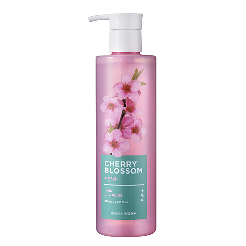 HOLIKA HOLIKA Гель для душа с экстрактом вишни Cherry Blossom Body Cleanser 390