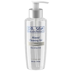 Гель для лица и глаз очищающий минеральный с витамином Е Mineral Cleansing Gel
