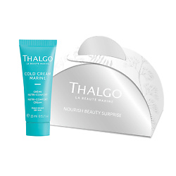 Восстанавливающий крем для питания и комфорта кожи в подарочной коробке Cold Cream Marine