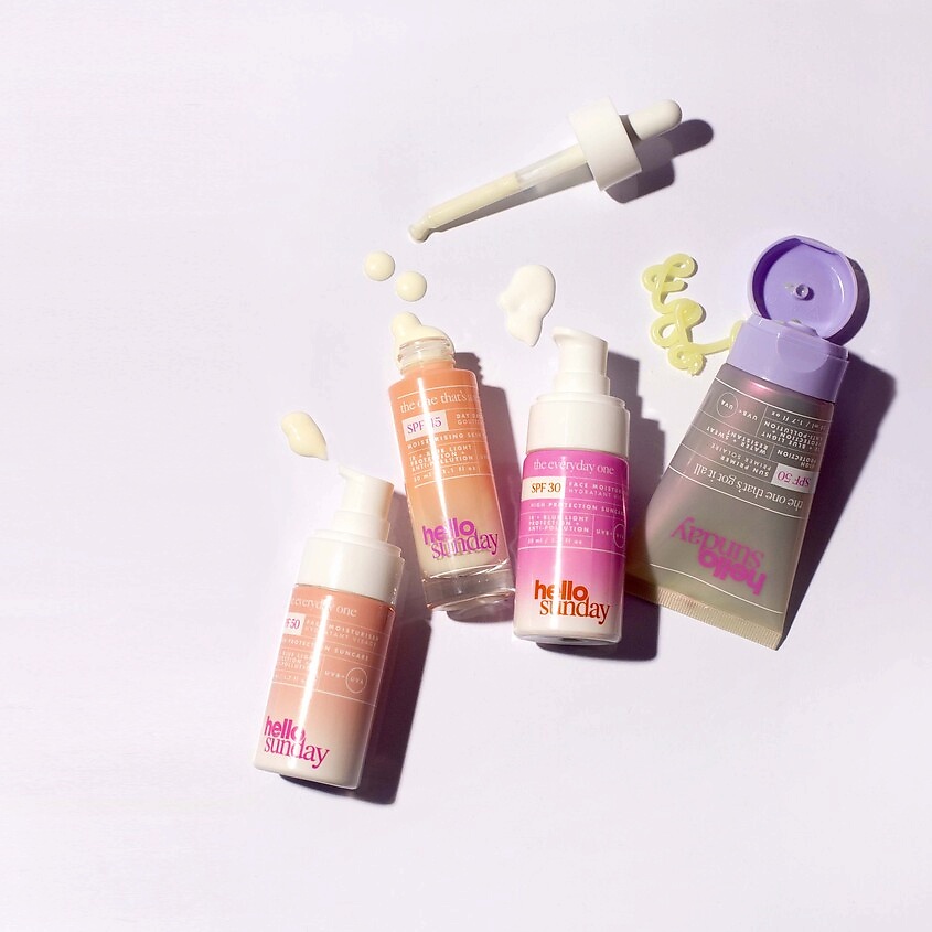 HELLO SUNDAY Сыворотка для лица SPF 45 The One That's A Serum Moisturising Serum – фото 7