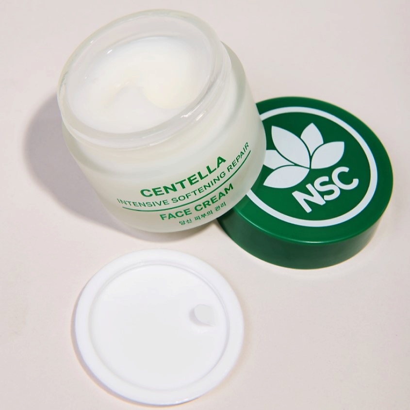 NAME SKIN CARE Крем для лица восстанавливающий с Центеллой Интенсивное смягчение Centella Intensive Softening Repair Face Cream – фото 7