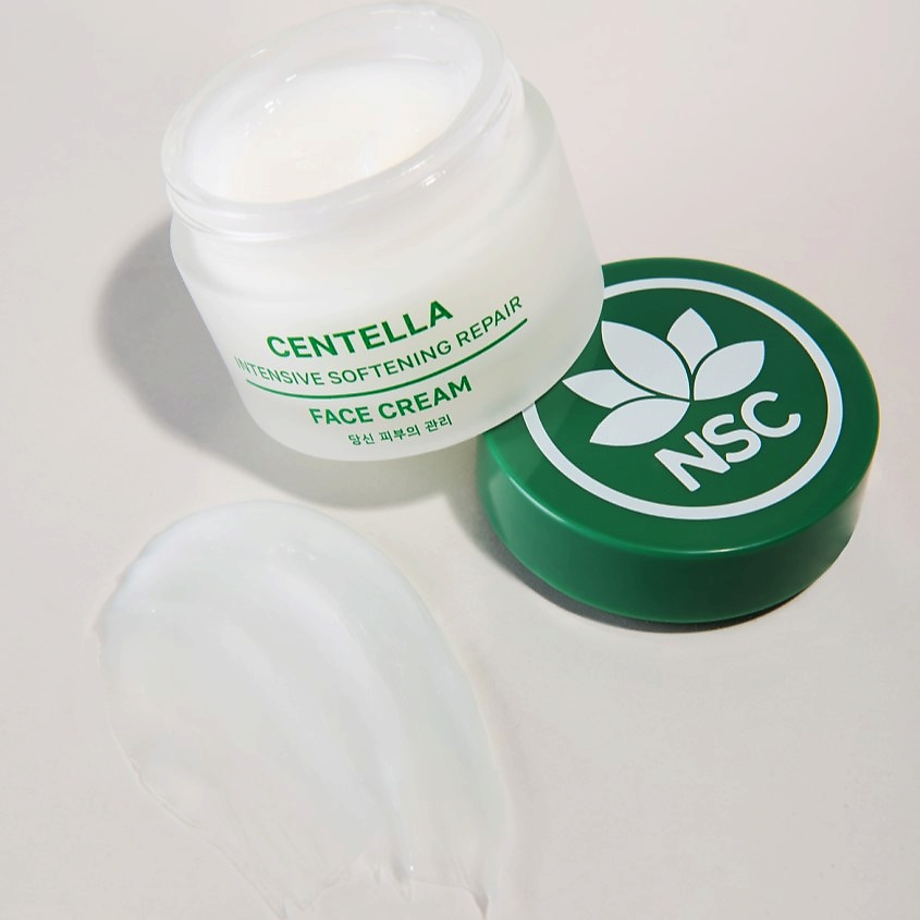 NAME SKIN CARE Крем для лица восстанавливающий с Центеллой Интенсивное смягчение Centella Intensive Softening Repair Face Cream – фото 8