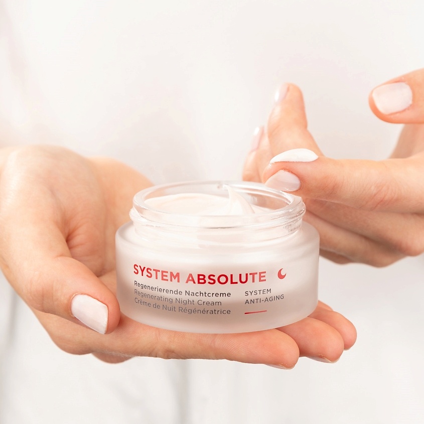 ANNEMARIE BORLIND Крем для лица ночной антивозрастной востанавливающий System Absolute Anti-Aging Regenerating Night Cream – фото 3