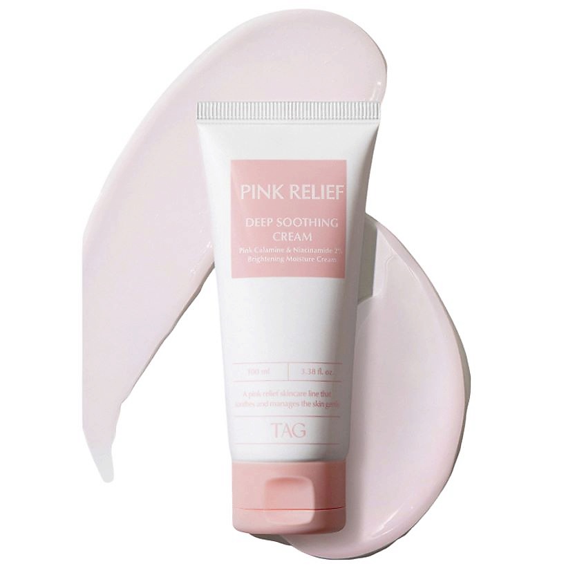 TAG Крем для лица успокаивающий Pink Relief Deep Soothing Cream – фото 2
