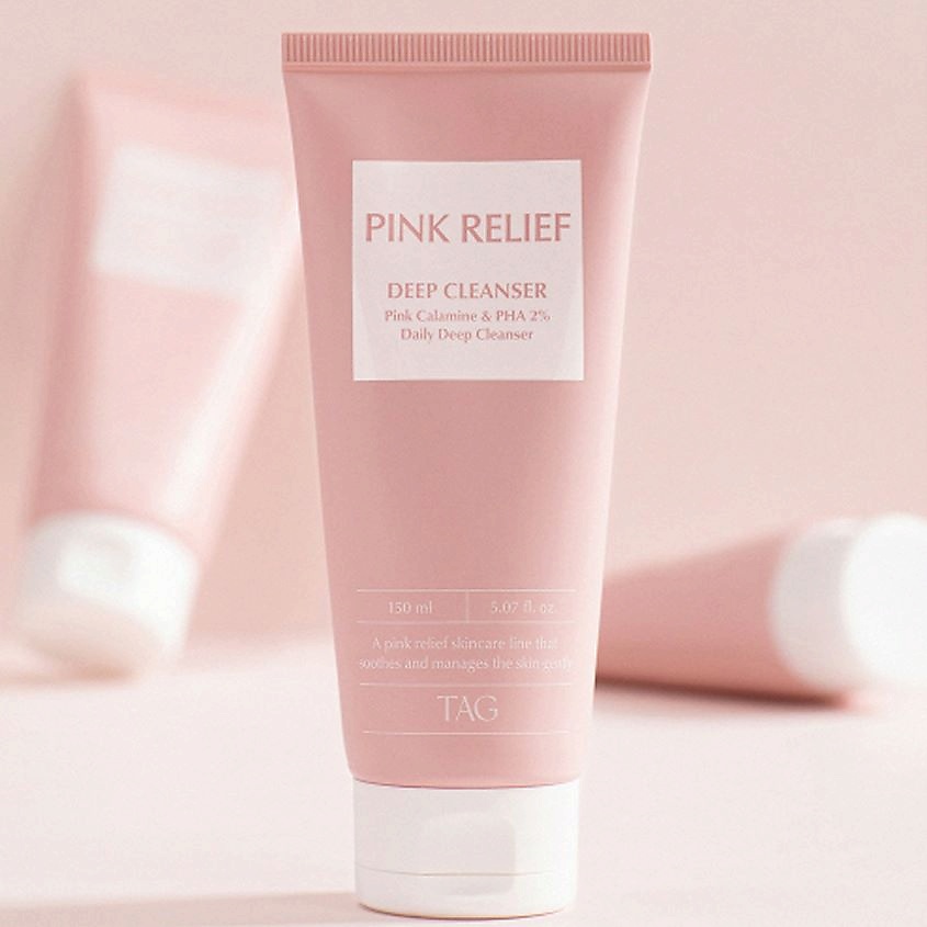 TAG Пенка для лица очищающая Pink Relief Deep Cleanser – фото 4