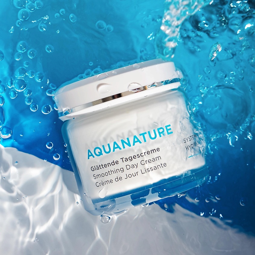 ANNEMARIE BORLIND Крем для лица дневной разглаживающий увлажняющий Aquanature Smoothing Day Cream – фото 4