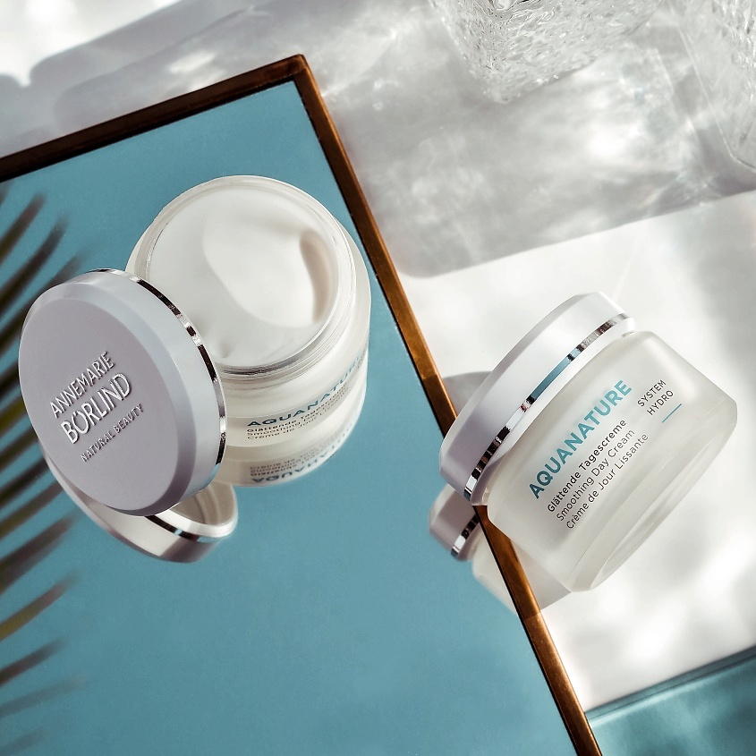 ANNEMARIE BORLIND Крем для лица дневной разглаживающий увлажняющий Aquanature Smoothing Day Cream – фото 3