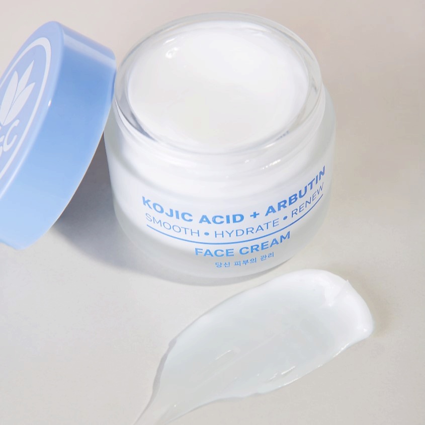 NAME SKIN CARE Крем для лица выравнивающий с Койевой кислотой и Арбутином Kojic Acid + Arbutin Smooth Hydrate Renew Face Cream – фото 9