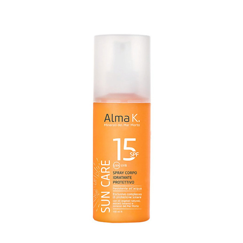 ALMA K Спрей для тела защитный увлажняющий SPF 15 Sun Care 150