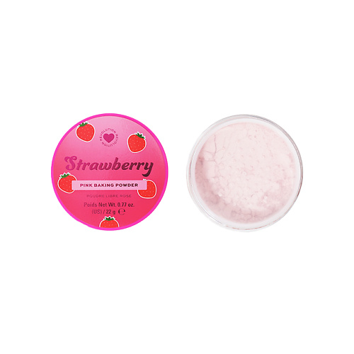 I HEART REVOLUTION Пудра рассыпчатая Strawberry Pink Baking Powder