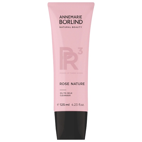 ANNEMARIE BORLIND Гель для умывания на основе масла и молока Rose Nature Oil-To-Milk Cleanser 125