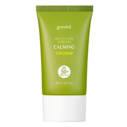 Крем для лица солнцезащитный успокаивающий SPF 50+ PA++++ Houttuynia Cordata Calming Sun Cream