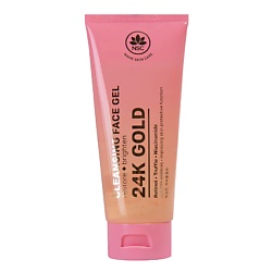 Очищающий гель для умывания с Золотом и Ниацинамидом Cleansing Face Gel Restore + Brighten 24K Gold