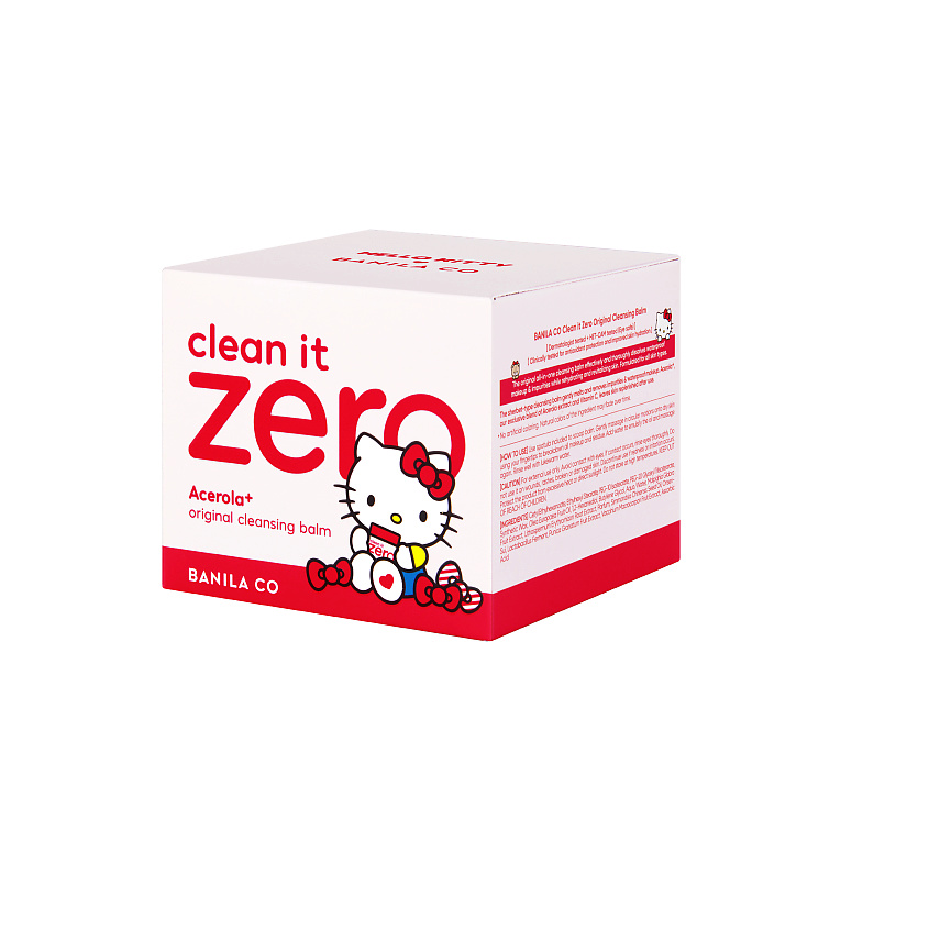BANILA CO Бальзам для лица очищающий Hello Kitty Clean It Zero Original Cleansing Balm – фото 2