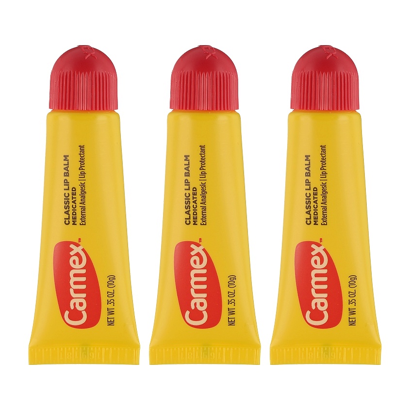 CARMEX Набор бальзамов для губ в тубе классический – фото 3