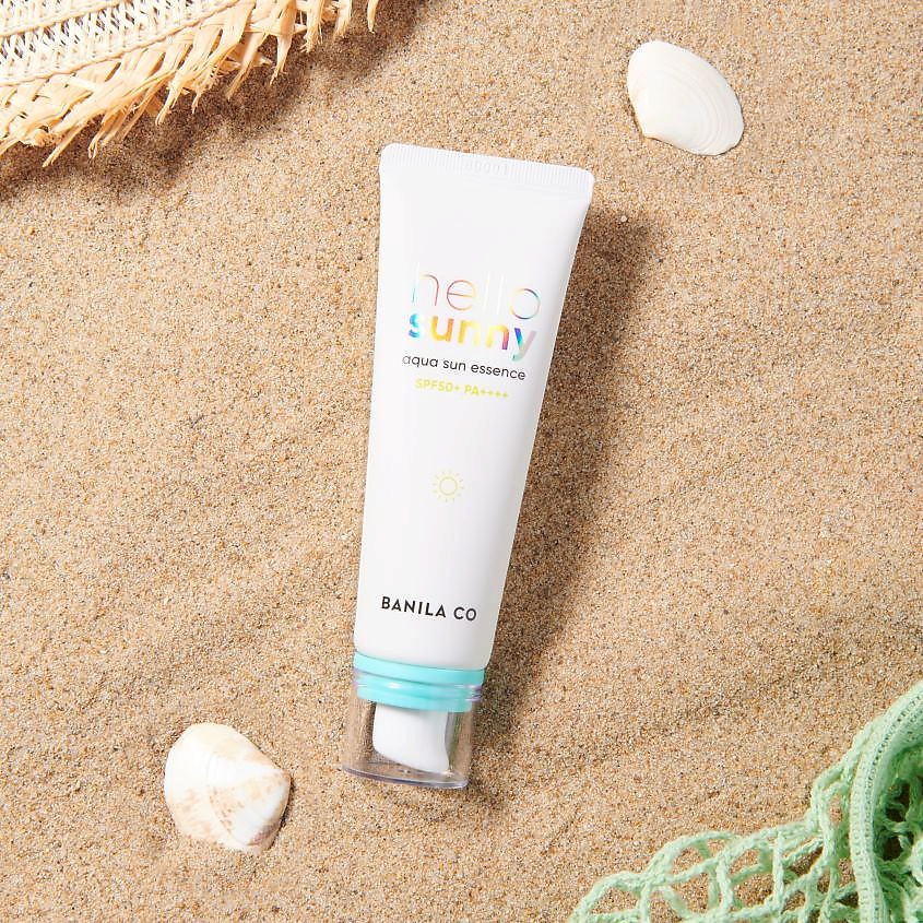 BANILA CO Эссенция для тела солнцезащитная Hello Sunny SPF50+ PA++++ Aqua Sun Essence – фото 4