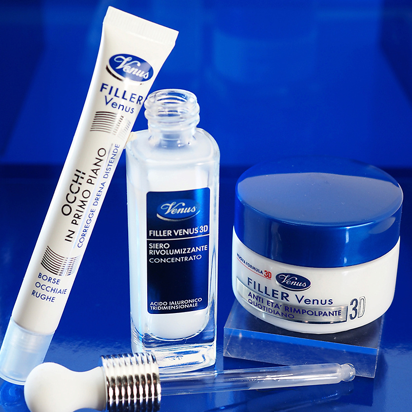 VENUS Крем-филлер для лица с 3D гиалуроновой кислотой Anti-Age Replumping – фото 2