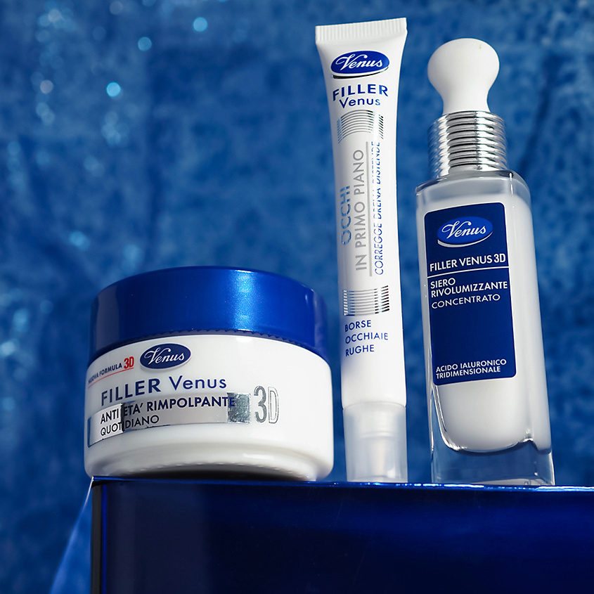 VENUS Крем-филлер для лица с 3D гиалуроновой кислотой Anti-Age Replumping – фото 5