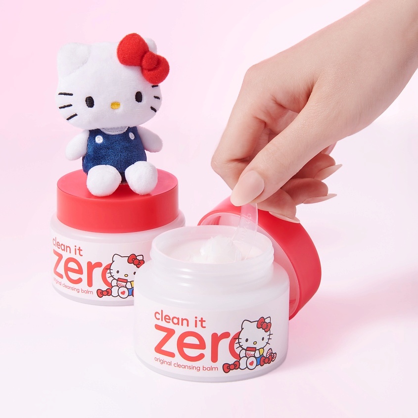 BANILA CO Бальзам для лица очищающий Hello Kitty Clean It Zero Original Cleansing Balm – фото 5