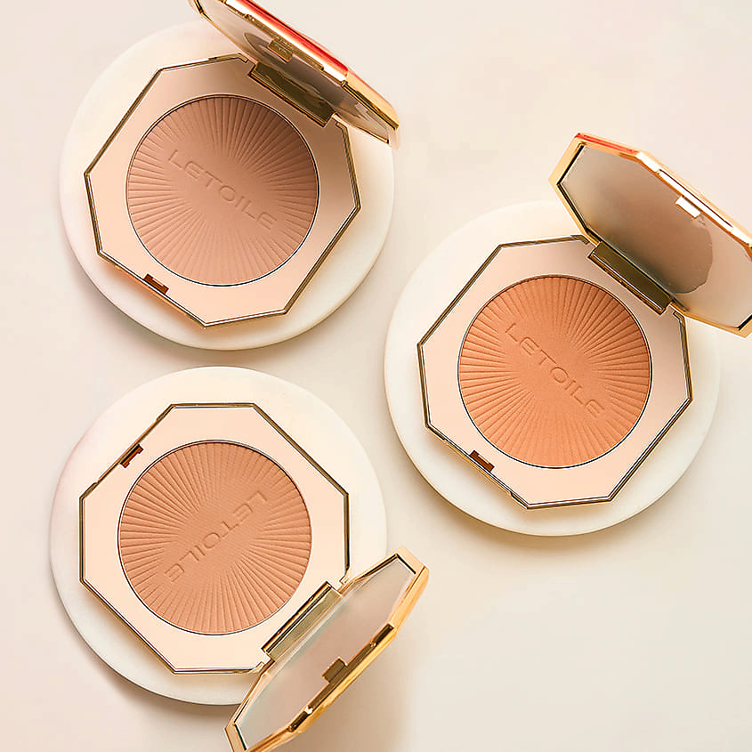 ЛЭТУАЛЬ Бронзер прессованный Bronze Bombshell – фото 3