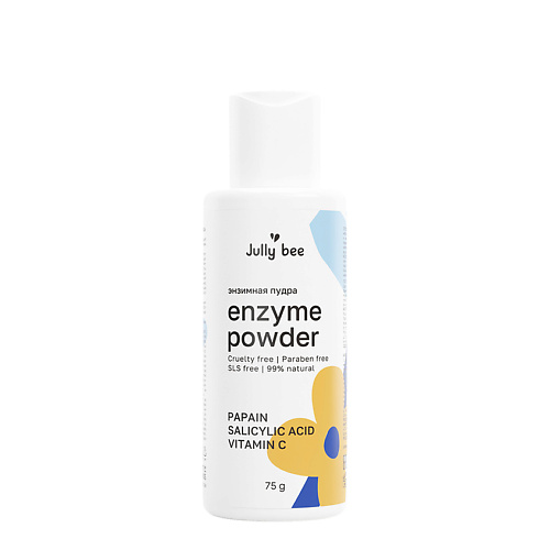 JULLY BEE Энзимная пудра с ферментами папайи, салициловой кислотой и витамином С Enzyme Powder 100