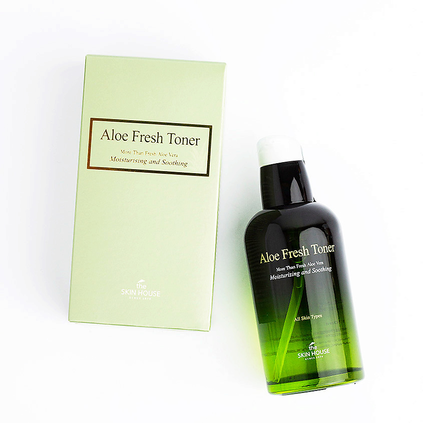 THE SKIN HOUSE Тонер для лица успокаивающий с экстрактом алое Aloe Fresh – фото 4