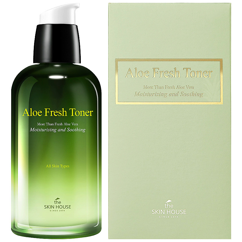 THE SKIN HOUSE Тонер для лица успокаивающий с экстрактом алое Aloe Fresh – фото 2