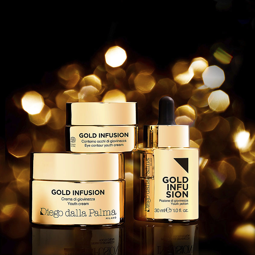 DIEGO DALLA PALMA MILANO Крем для лица для молодости кожи Gold Infusion – фото 3