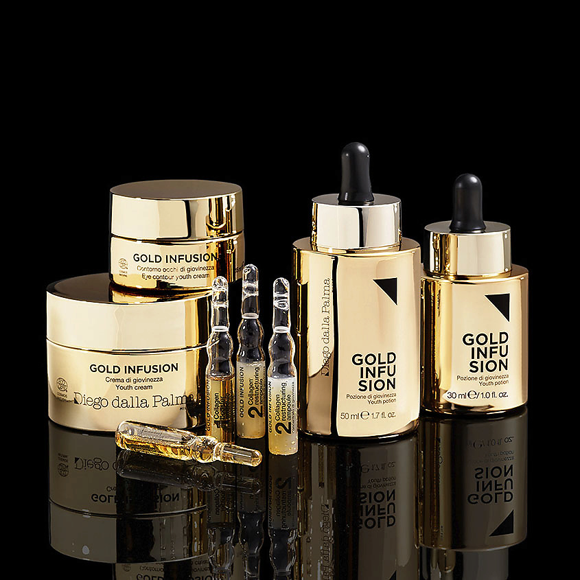 DIEGO DALLA PALMA MILANO Крем для лица для молодости кожи Gold Infusion – фото 5