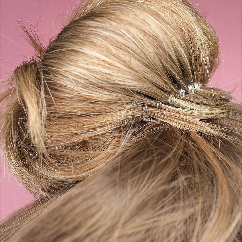 EAT MY Резинка для волос в цвете "Лёд", мини упаковка Icicle – фото 2