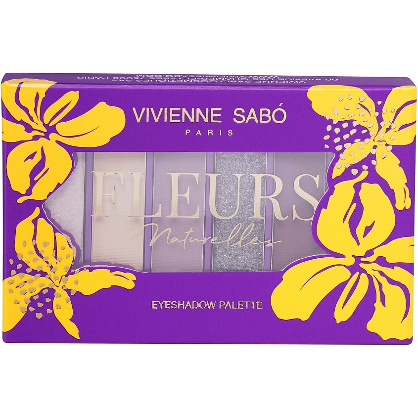 VIVIENNE SABO Палетка теней для век Fleurs naturelles IRIS – фото 10