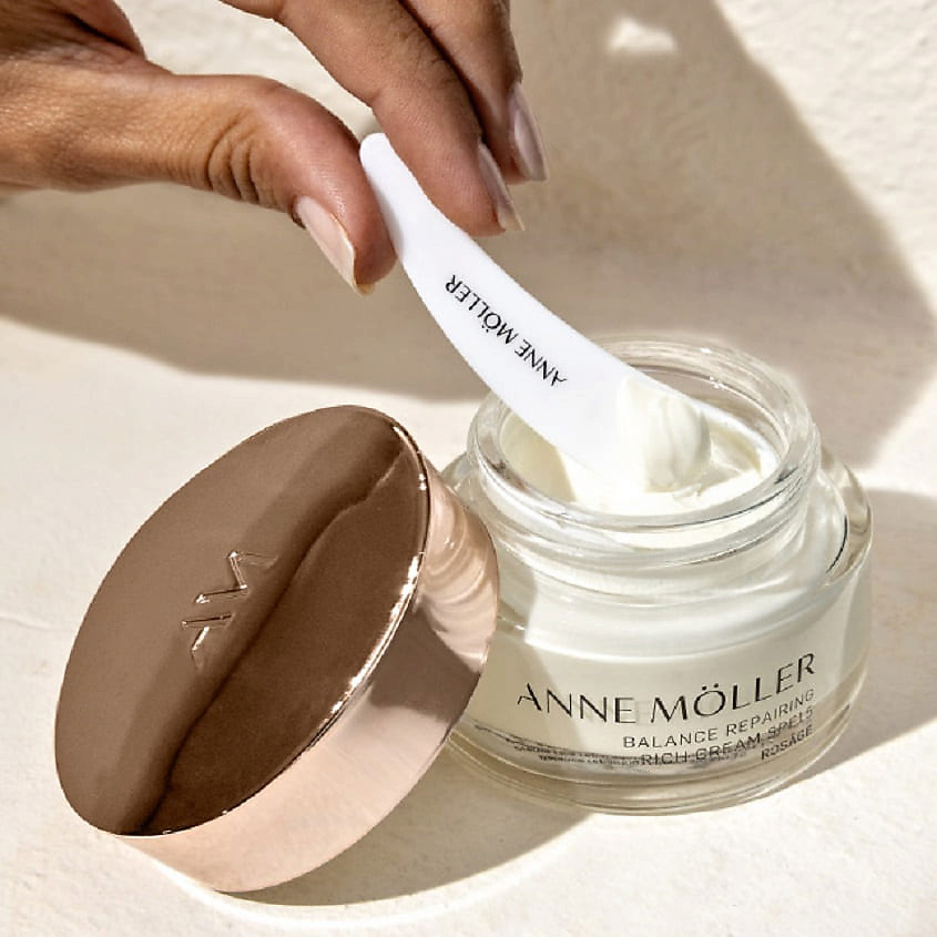 ANNE MOLLER Крем для лица питательный Rosage Balance Repairing Rich Cream SPF15 – фото 2